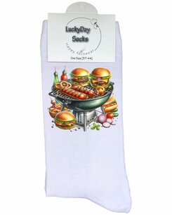 Print 1449 BBQ broodjes hamburger