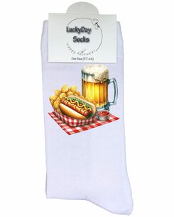 Print 1450 Broodje worst met bier