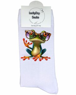 Print 1471 Kikker met grote bril