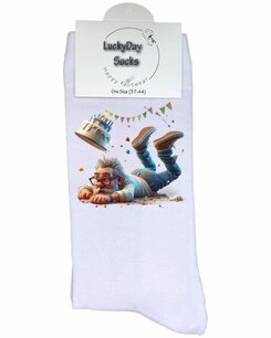 Print 1473 Man taart glijder