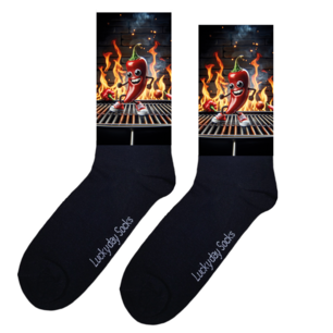 Print 1479 Peper BBQ donker