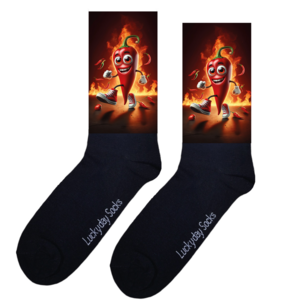 Print 1481 Flaming hot pepper