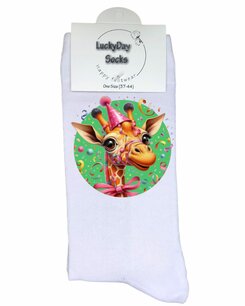 Print 1701 Jarige giraffe