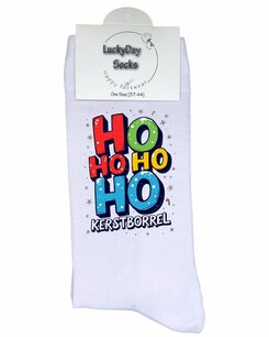 Print 1739 HOHO kleur kerstborrel