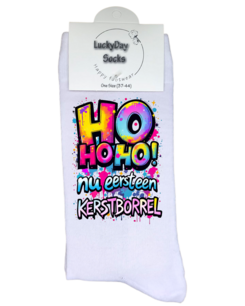 Print 1741 HOHO graffiti kerstborrel