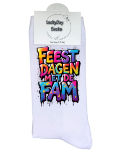 Print 1753 Feestdagen fam graffiti