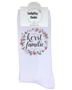 Print 1766 Kerstfamilie traditioneel