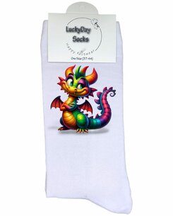 Print 1493 Draak staan