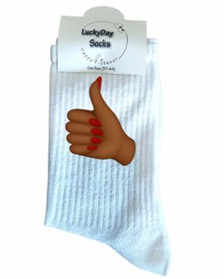 Print 1785 Duim dames donker sport